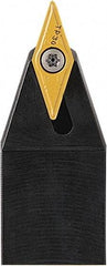 Seco - SVVB, Neutral Cut, 72.5° Lead Angle, 10mm Shank Height x 10mm Shank Width, Neutral Rake Indexable Turning Toolholder - 150mm OAL, VB.T 1102.. Insert Compatibility, Series Screw Lock - Exact Tool & Supply