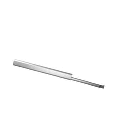 Accupro - 3/4" Cutting Depth, 24 to 56 TPI, 0.12" Diam, Internal Thread, Solid Carbide, Single Point Threading Tool - Bright Finish, 2" OAL, 3/16" Shank Diam, 0.03" Projection from Edge, 60° Profile Angle - Exact Tool & Supply