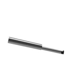 Accupro - 1" Cutting Depth, 10 to 32 TPI, 0.32" Diam, Internal Thread, Solid Carbide, Single Point Threading Tool - Bright Finish, 2-1/2" OAL, 3/8" Shank Diam, 0.075" Projection from Edge, 60° Profile Angle - Exact Tool & Supply