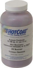 Made in USA - 8 oz Maroon (MG) Paint Powder Coating - Polyurethane, 10 Sq Ft Coverage - Exact Tool & Supply