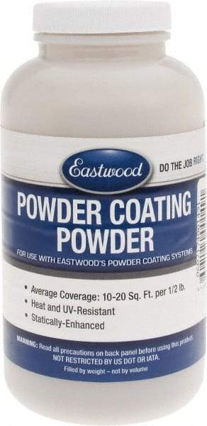 Made in USA - 8 oz Gold Paint Powder Coating - Polyurethane, 10 Sq Ft Coverage - Exact Tool & Supply