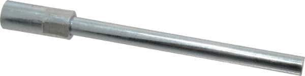 Value Collection - 6" Long x 3/8" Rod Diam, Tube Brush Extension Rod - 1/2-12 Female Thread - Exact Tool & Supply