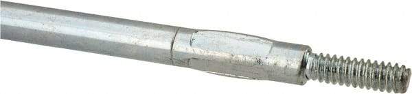 Value Collection - 12" Long x 1/4" Rod Diam, Tube Brush Extension Rod - 3/16-24 Male Thread - Exact Tool & Supply