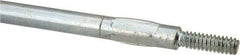 Value Collection - 12" Long x 1/4" Rod Diam, Tube Brush Extension Rod - 3/16-24 Male Thread - Exact Tool & Supply