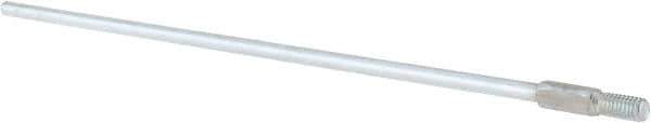 Value Collection - 12" Long x 1/4" Rod Diam, Tube Brush Extension Rod - 5/16-18 Male Thread - Exact Tool & Supply