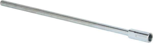 Value Collection - 12" Long x 3/8" Rod Diam, Tube Brush Extension Rod - 1/2-12 Female Thread - Exact Tool & Supply