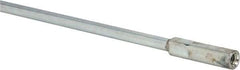 Value Collection - 24" Long x 1/4" Rod Diam, Tube Brush Extension Rod - 1/4-20 Female Thread - Exact Tool & Supply