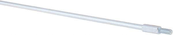 Value Collection - 24" Long x 1/4" Rod Diam, Tube Brush Extension Rod - 1/4-20 Male Thread - Exact Tool & Supply