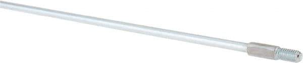 Value Collection - 24" Long x 1/4" Rod Diam, Tube Brush Extension Rod - 5/16-18 Male Thread - Exact Tool & Supply