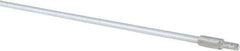 Value Collection - 36" Long x 1/4" Rod Diam, Tube Brush Extension Rod - 1/4-20 Male Thread - Exact Tool & Supply