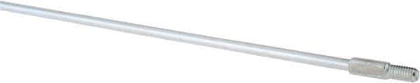 Value Collection - 36" Long x 1/4" Rod Diam, Tube Brush Extension Rod - 5/16-18 Male Thread - Exact Tool & Supply