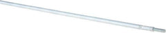 Value Collection - 48" Long x 1/4" Rod Diam, Tube Brush Extension Rod - 3/16-24 Male Thread - Exact Tool & Supply