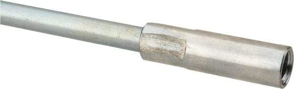 Value Collection - 48" Long x 1/4" Rod Diam, Tube Brush Extension Rod - 5/16-18 Female Thread - Exact Tool & Supply