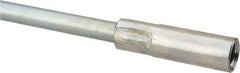 Value Collection - 48" Long x 1/4" Rod Diam, Tube Brush Extension Rod - 5/16-18 Female Thread - Exact Tool & Supply