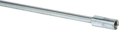 Value Collection - 48" Long x 3/8" Rod Diam, Tube Brush Extension Rod - 1/2-12 Female Thread - Exact Tool & Supply