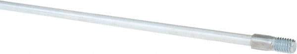 Value Collection - 48" Long x 3/8" Rod Diam, Tube Brush Extension Rod - 1/2-12 Male Thread - Exact Tool & Supply
