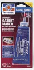 Permatex - 50ml Anaerobic Gasket Maker - -65 to 300°F, Red, Comes in Tube - Exact Tool & Supply