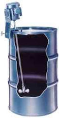 Neptune Mixer - 1/2 Hp, 1,750 RPM, 55 Gallon Mixing Capacity, Drum, TEFC Motor, Electric Mixer - 115/230 Volts, 3-3/4 Inch Prop Diameter, 33 Inch Shaft Length, 316 Stainless Steel - Exact Tool & Supply