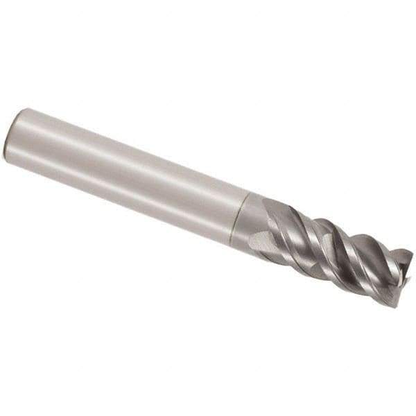 Seco - 20mm, 4 Flute, Single End, Solid Carbide, 0.5mm Corner Radius End Mill - 100mm OAL, 48° Helix, Right Hand Flute, 42mm LOC, Right Hand Cut - Exact Tool & Supply