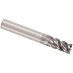 Seco - 20mm, 4 Flute, Single End, Solid Carbide, 1mm Corner Radius End Mill - 100mm OAL, 48° Helix, Right Hand Flute, 42mm LOC, Right Hand Cut - Exact Tool & Supply