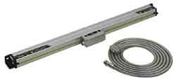 Mitutoyo - 52" Max Measuring Range, 1 µm Resolution, 59" Scale Length, Electromagnetic DRO Linear Scale - 7 µm Accuracy, IP67, 5,000' Cable Length, 0 to 45°C, Series AT715 - Exact Tool & Supply