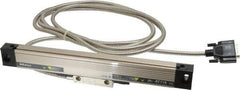 Mitutoyo - 6" Max Measuring Range, 1 µm Resolution, 13" Scale Length, Electromagnetic DRO Linear Scale - 5 µm Accuracy, IP67, 3,500' Cable Length, 0 to 45°C, Series AT715 - Exact Tool & Supply