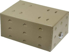 White-Rodgers - Metal Ring Base, Thermostat Guard - 6-5/8" Inside Width x 3-3/8" Inside Depth x 4-1/2" Inside Height - Exact Tool & Supply