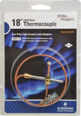White-Rodgers - 18" Lead Length Universal Replacement HVAC Thermocouple - Universal Connection - Exact Tool & Supply