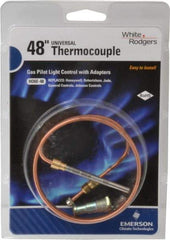 White-Rodgers - 48" Lead Length Universal Replacement HVAC Thermocouple - Universal Connection - Exact Tool & Supply