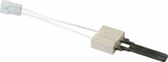 White-Rodgers - 120 VAC, 5 Amp, Two Terminal Receptacle with .093" Male Pins Connection, Silicon Carbide Hot Surface Ignitor - 9" Lead Length, For Use with Gas Burner - Exact Tool & Supply