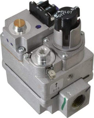 White-Rodgers - 24 VAC Coil Voltage, 1/2" x 3/4" Pipe, Natural, LP Standing Pilot Gas Valve - Inlet Pressure Tap - Exact Tool & Supply