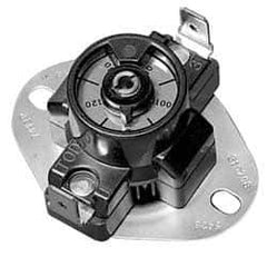 White-Rodgers - 210 to 250°F Cut In Temp, Open on Rise Switch Action, Snap Disc Control - 120/240 VAC, 72A at 120VAC, 60A at 240VAC Locked Rotor Amps, 25A at 120VAC, 25A at 240VAC Resistive Rating, Limit Control - Exact Tool & Supply