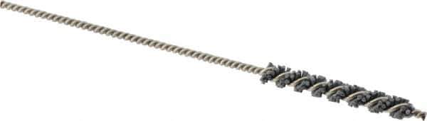 Brush Research Mfg. - 1/8" to 0.138" Bore Diam, 320 Grit, Silicon Carbide Flexible Hone - Extra Fine, 3" OAL - Exact Tool & Supply
