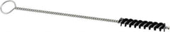 Brush Research Mfg. - 2-1/2" Long x 7/16" Diam Nylon Hole Cleaning Brush - 10" OAL, 0.01" Filament Diam, 0.168" Shank Diam - Exact Tool & Supply