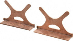 Wilton - 6-1/2" Jaw Width, Copper, Vise Jaw Cap - Exact Tool & Supply