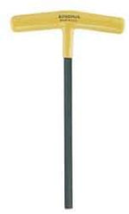 Bondhus - 7/32" Hex, T-Handle Cushion Grip, Hex Key - 6-7/64" OAL, Protanium High Torque Steel, Inch System of Measurement - Exact Tool & Supply