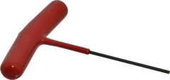 Bondhus - 2mm Hex, T-Handle Cushion Grip, Hex Key - 4" OAL, Protanium High Torque Steel, Metric System of Measurement - Exact Tool & Supply