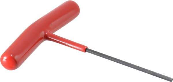 Bondhus - 2.5mm Hex, T-Handle Cushion Grip, Hex Key - 4-5/16" OAL, Protanium High Torque Steel, Metric System of Measurement - Exact Tool & Supply