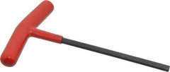 Bondhus - 6mm Hex, T-Handle Cushion Grip, Hex Key - 7-7/64" OAL, Protanium High Torque Steel, Metric System of Measurement - Exact Tool & Supply