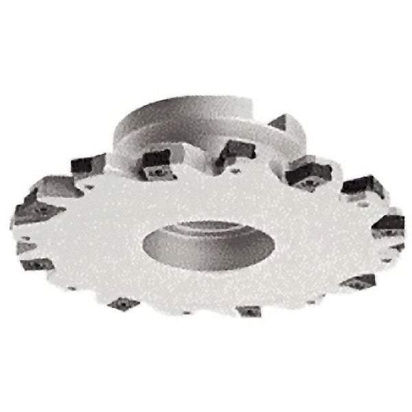 Iscar - Shell Mount C Connection, 2.0276" Depth of Cut, 200mm Cutter Diam, 1.5748" Hole Diam, 20 Tooth Indexable Slotting Cutter - FDN-LN12 Toolholder, LNET Insert - Exact Tool & Supply