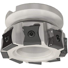 Iscar - 8 Inserts, 63mm Cut Diam, 22mm Arbor Diam, 14mm Max Depth of Cut, Indexable Square-Shoulder Face Mill - 0/90° Lead Angle, 40mm High, LN.. 1506 Insert Compatibility, Series TangMill - Exact Tool & Supply