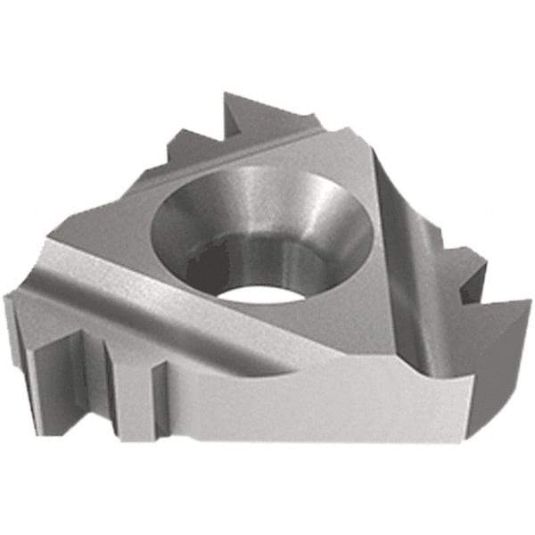 Iscar - 11IR Internal Right Hand ISO Laydown Threading Insert - Grade IC908, TiAlN Coated Carbide, 6.35mm Inscribed Circle - Exact Tool & Supply