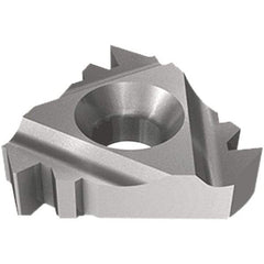 Iscar - 27EL External Left Hand ISO Laydown Threading Insert - Grade IC908, TiAlN Coated Carbide, 15.88mm Inscribed Circle - Exact Tool & Supply