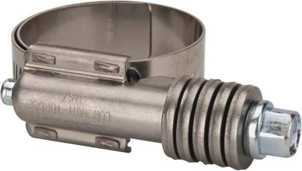 IDEAL TRIDON - Steel Auto-Adjustable Worm Drive Clamp - 5/8" Wide x 5/8" Thick, 1" Hose, 1 to 1-3/4" Diam - Exact Tool & Supply