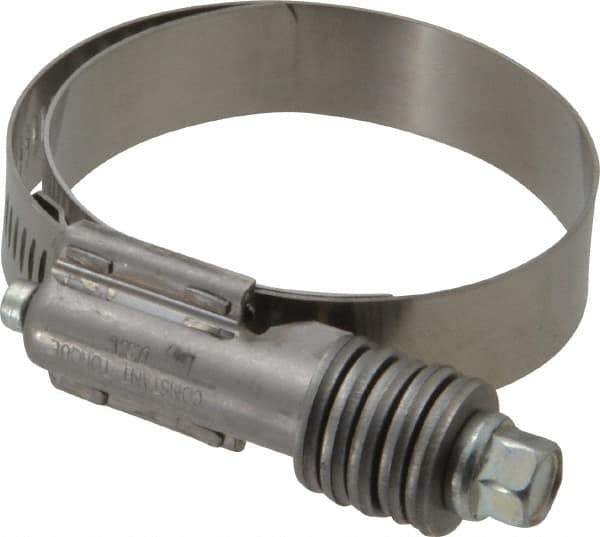 IDEAL TRIDON - Steel Auto-Adjustable Worm Drive Clamp - 5/8" Wide x 5/8" Thick, 1-3/4" Hose, 1-3/4 to 2-5/8" Diam - Exact Tool & Supply