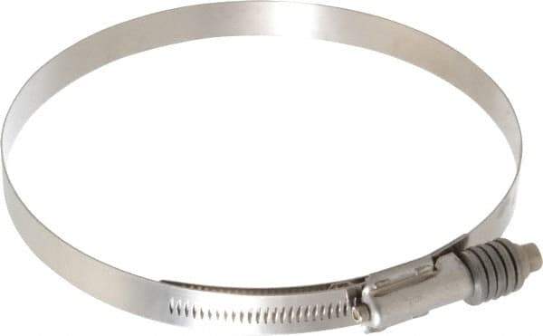 IDEAL TRIDON - Stainless Steel Auto-Adjustable Worm Drive Clamp - 5/8" Wide x 5/8" Thick, 6-1/4" Hose, 6-1/4 to 7-1/8" Diam - Exact Tool & Supply
