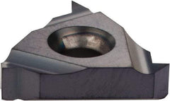 Iscar - 16IR Internal Right Hand 48-16 Partial Profile 60° Laydown Threading Insert - Grade IC908, TiAlN Coated Carbide, 9.53mm Inscribed Circle - Exact Tool & Supply