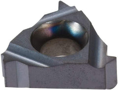 Iscar - 11IR Internal Right Hand 19 BSPT Laydown Threading Insert - Grade IC908, TiAlN Coated Carbide, 6.35mm Inscribed Circle - Exact Tool & Supply