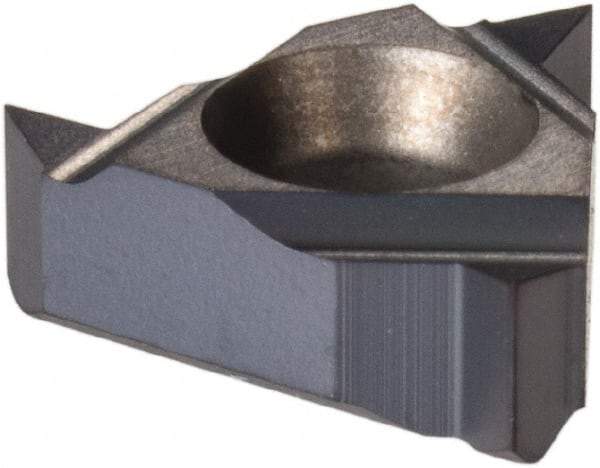 Iscar - 11IL Internal Left Hand 48-16 Partial Profile 60° Laydown Threading Insert - Grade IC908, TiAlN Coated Carbide, 6.35mm Inscribed Circle - Exact Tool & Supply