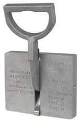 Mag-Mate - 200 Lb Load Capacity, Permanent Lift Magnet - 1-3/8" High x 7-1/4" Wide, For Use with Flats - Exact Tool & Supply